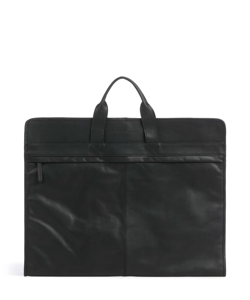 The Chesterfield Brand Wax Pull Up Cow Carson Porte-habits black