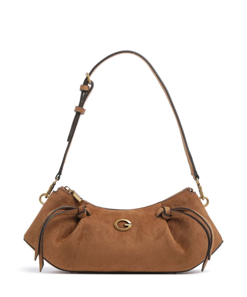 Guess Allegra Sac porté épaule cognac