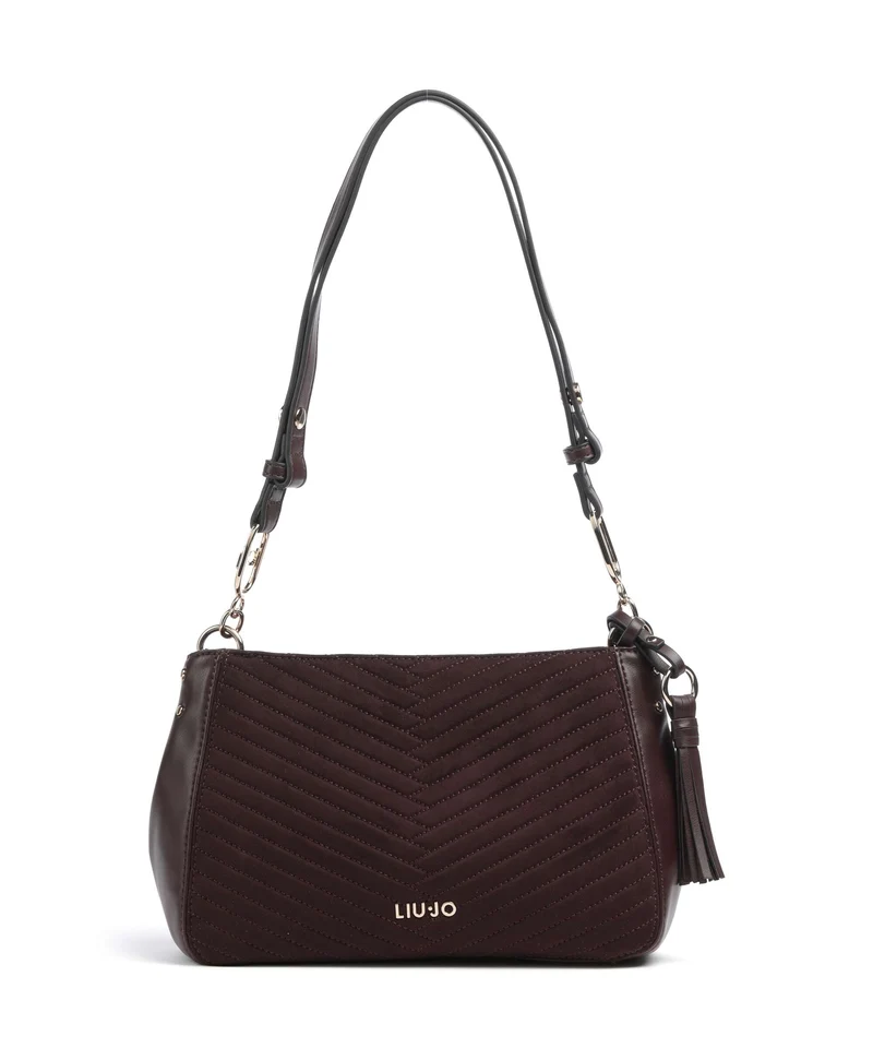 Liu Jo Cirry M Sac porté épaule red aubergine