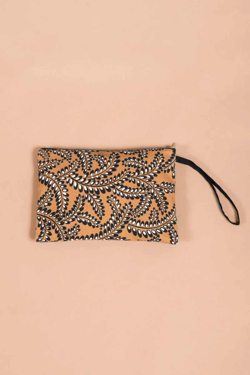 Pochette à zip Floral