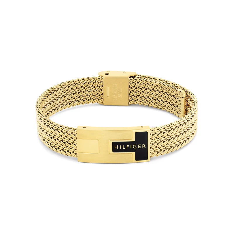 Tommy Hilfiger Acier Inoxydable Doré Homme Bracelet Chaîne TJ2790706