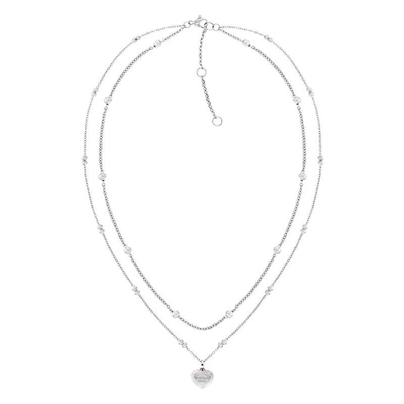 Tommy Hilfiger Acier Inoxydable Argenté Femme Collier TJ2781009