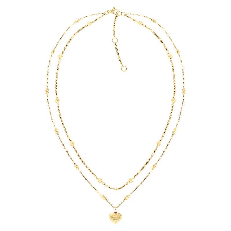 Tommy Hilfiger Acier Inoxydable Doré Femme Collier TJ2781010