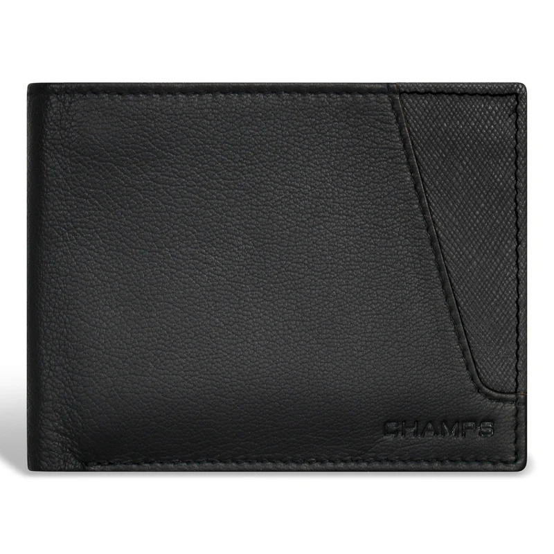 Iconic / Leather Center Wing Wallet *Drop Ship*