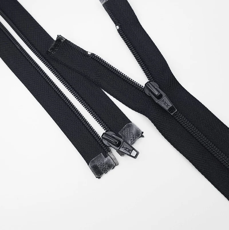 Fermeture éclair YKK | Ouverture facile | Spirale en nylon | N° 5 | Noir | ZIP1072 - ZIP1074