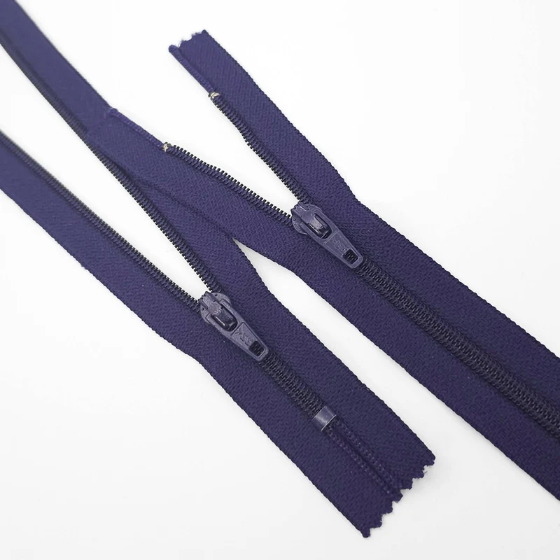 Fermeture éclair YKK | Boucle en nylon | N° 2 | Violette | 19.5 cm | ZIP1071