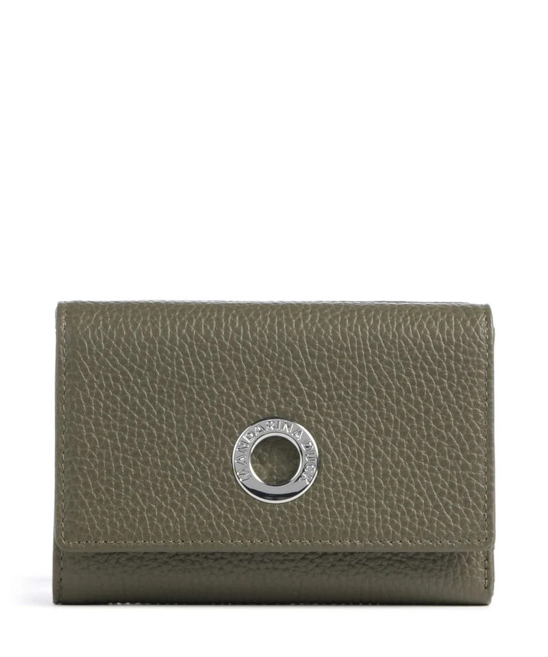 Mandarina Duck Mellow Leather Portefeuille winter olive