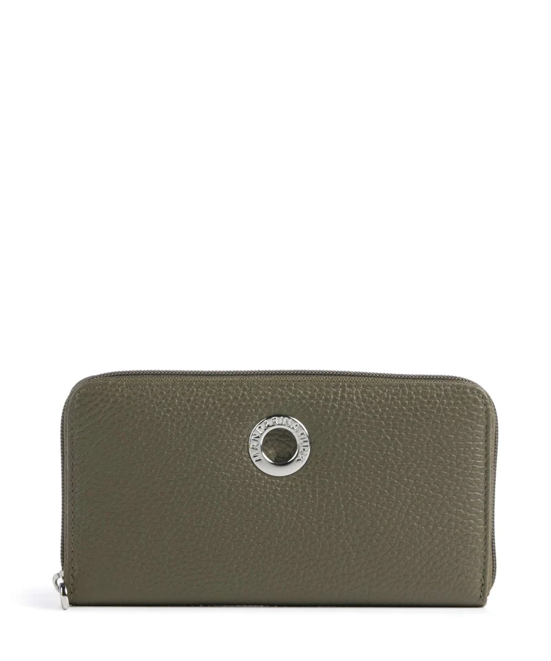 Mandarina Duck Mellow Leather Portefeuille winter olive