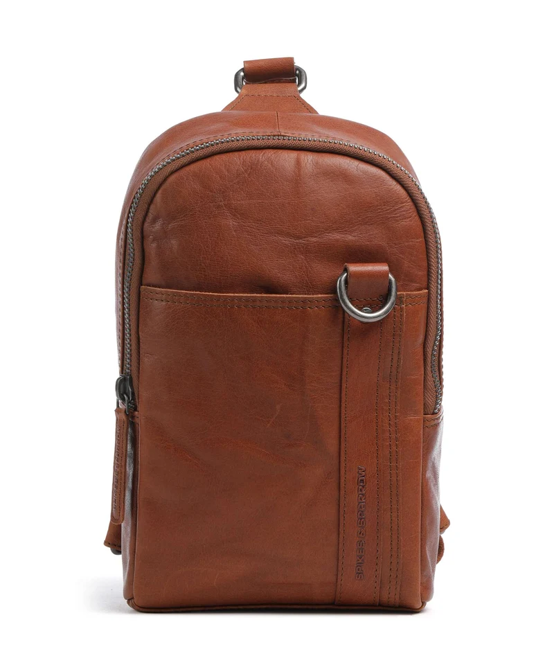 Spikes & Sparrow Bronco Washington Sac sling brandy