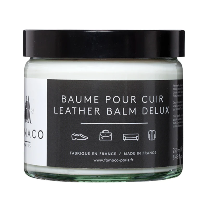 Baume pour cuir incolore 250 ml FAMACO