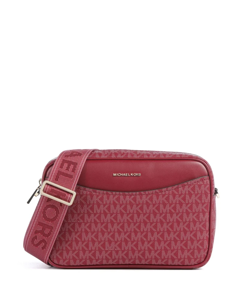 Michael Kors Bev Large Sac bandoulière deep red