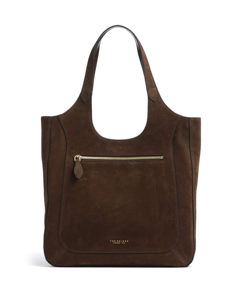 The Bridge Luce Soft Sac fourre-tout moka
