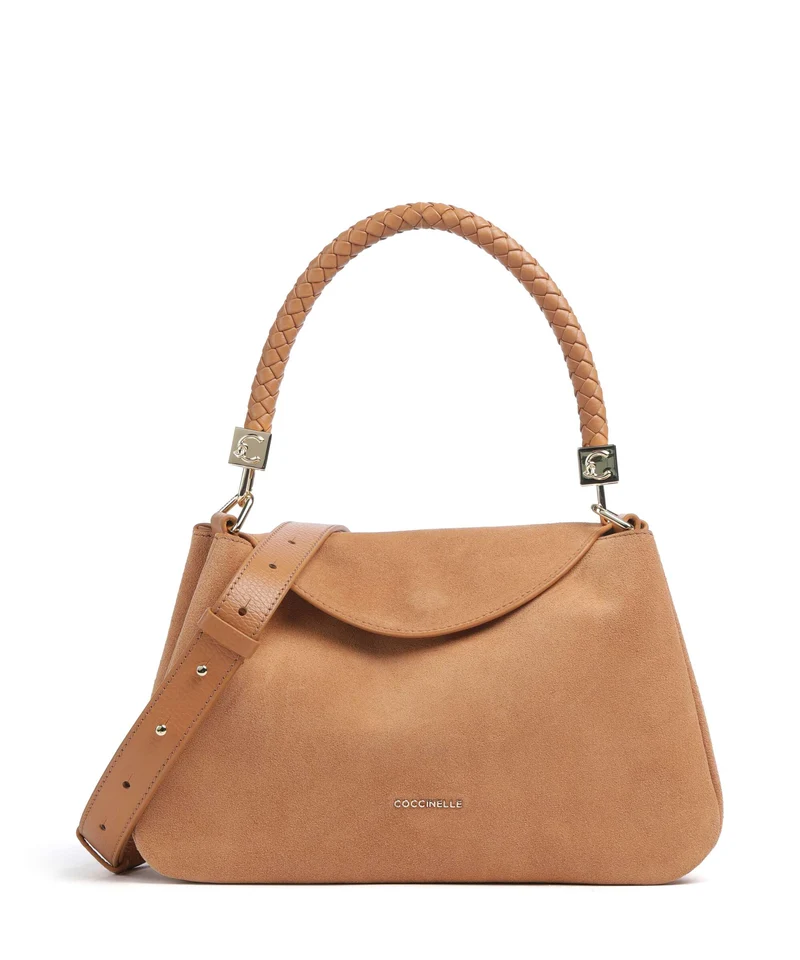 Coccinelle Tiggy Suede Sac porté épaule robin