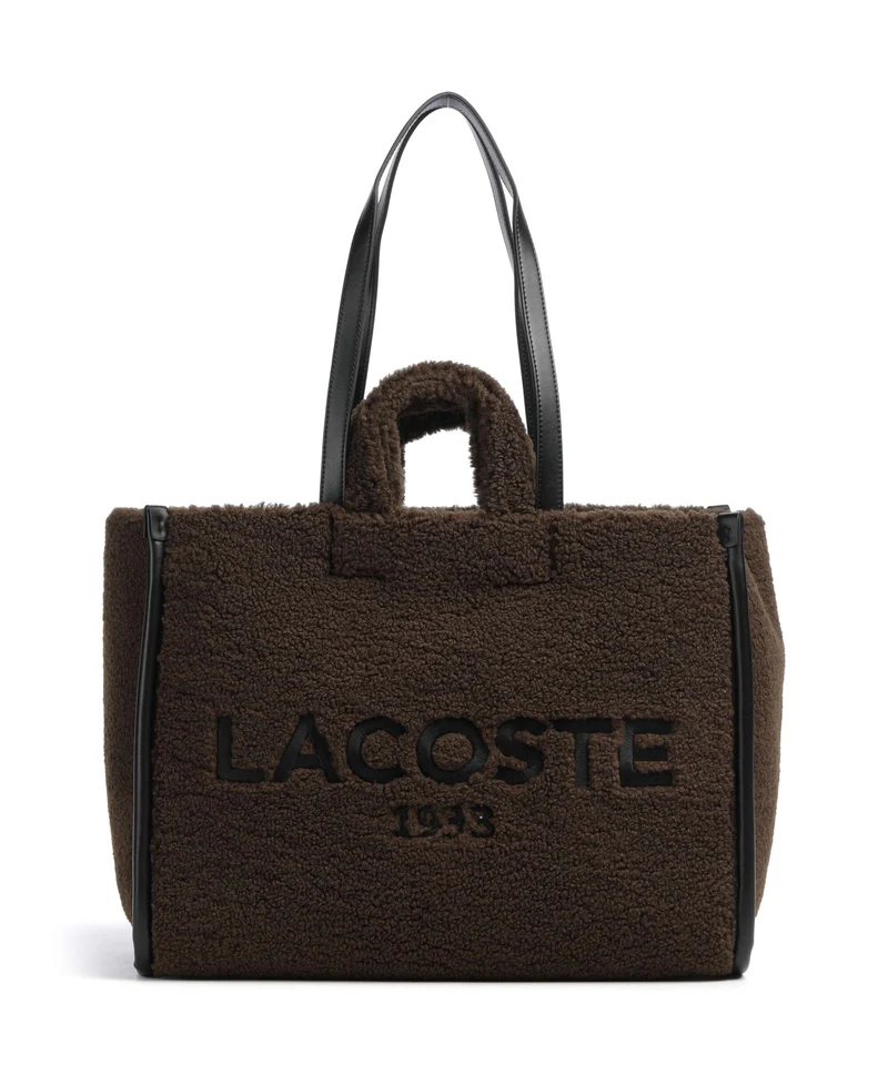 Lacoste Heritage Cabas brown/noir