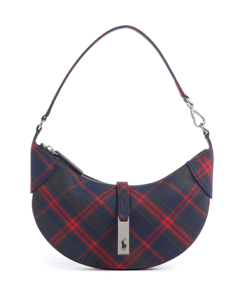 Polo Ralph Lauren ID Collection Small Sac porté épaule multi plaid