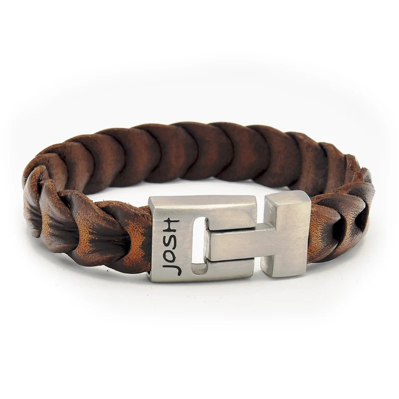 Josh Bracelet Marron 50046-BRA-S/COGNAC/M