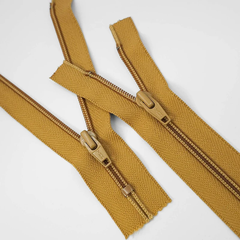 Fermeture éclair YKK | Boucle en nylon | N° 5 | Camel | 14 cm | ZIP1059