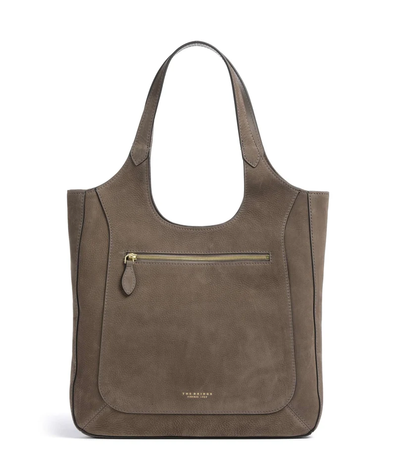 The Bridge Luce Soft Sac fourre-tout greige