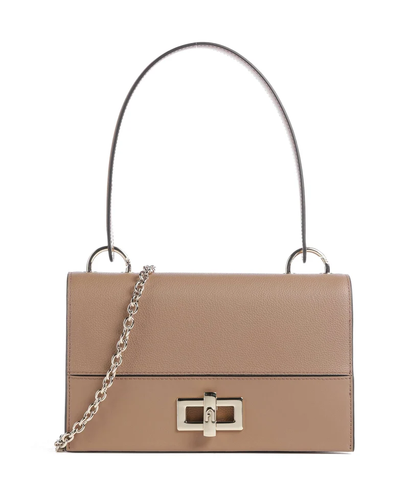 Furla Amelia M Sac porté épaule toffee