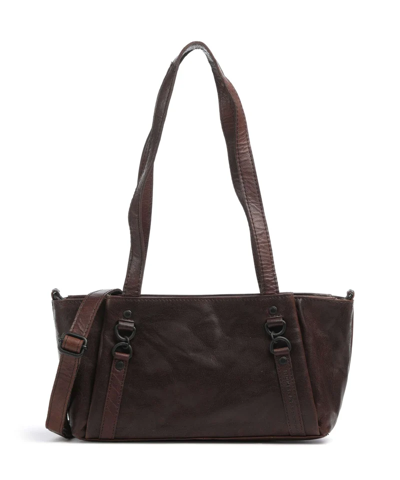 Spikes & Sparrow Bronco Starlet Sac porté épaule dark brown