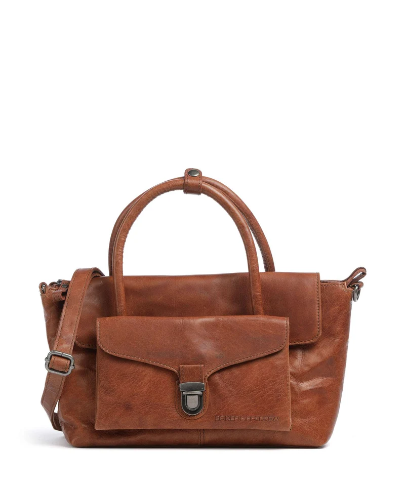 Spikes & Sparrow Bronco Hailey Sac à main brandy