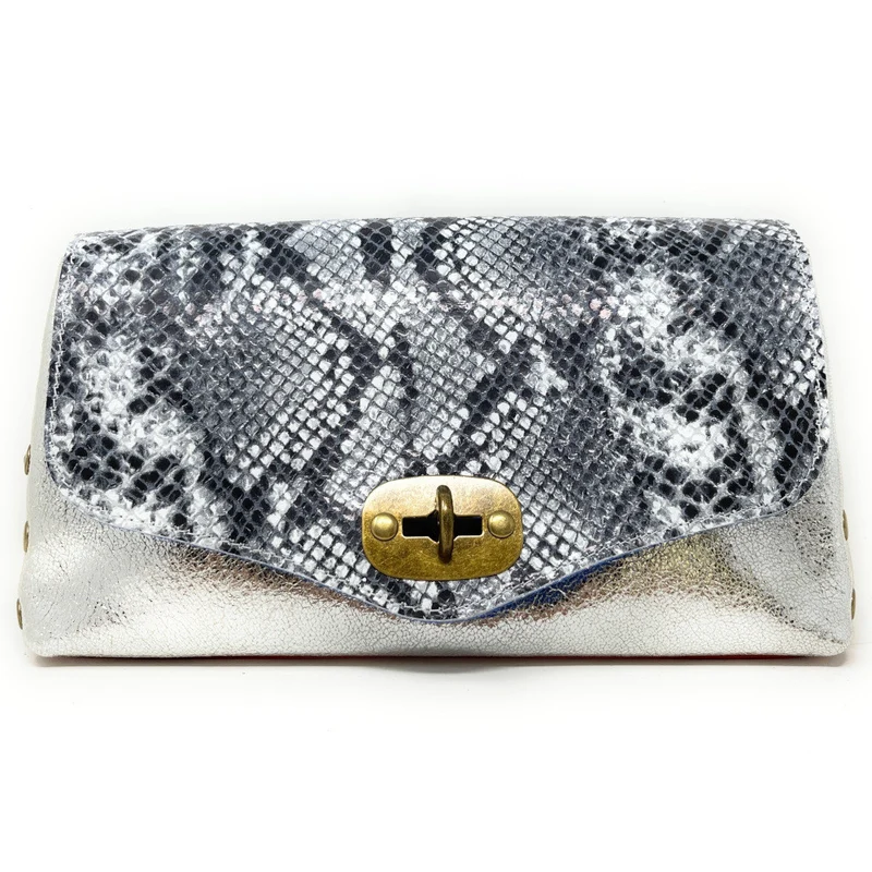 Sac french stick en cuir à motifs UNIQ XL 05 Multicolore