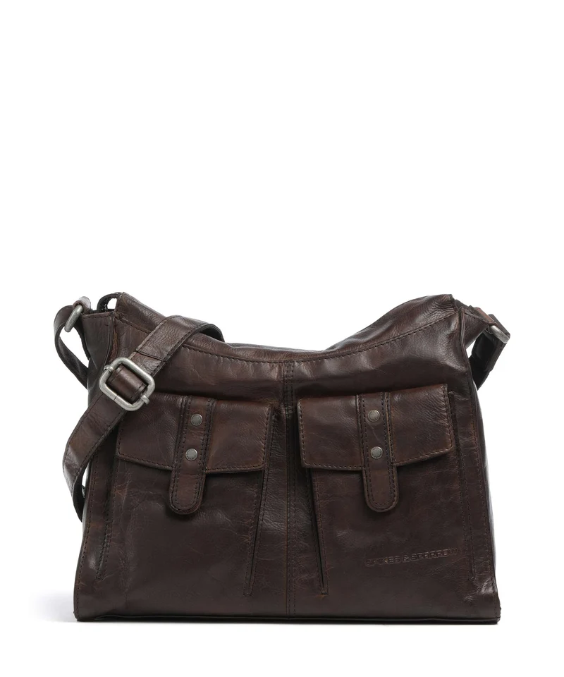 Spikes & Sparrow Apache Samara Sac fourre-tout dark brown