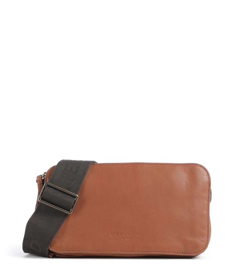 Liebeskind Clarice Sheep Natural Sac bandoulière cognac