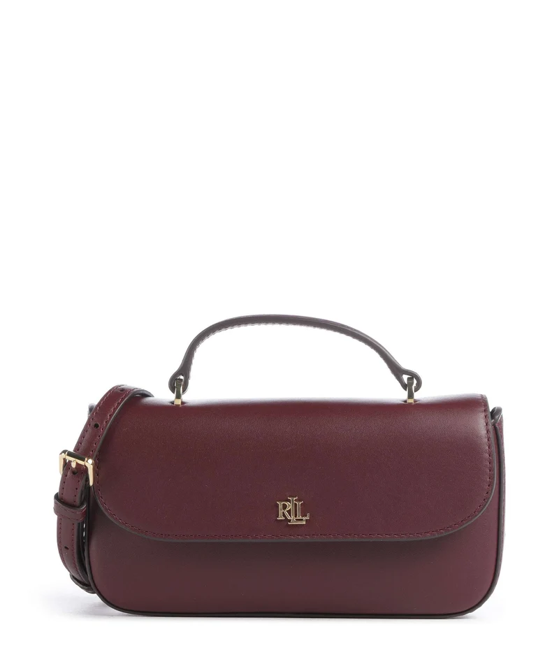 Lauren Ralph Lauren Marcy Large Sac bandoulière dark garnet