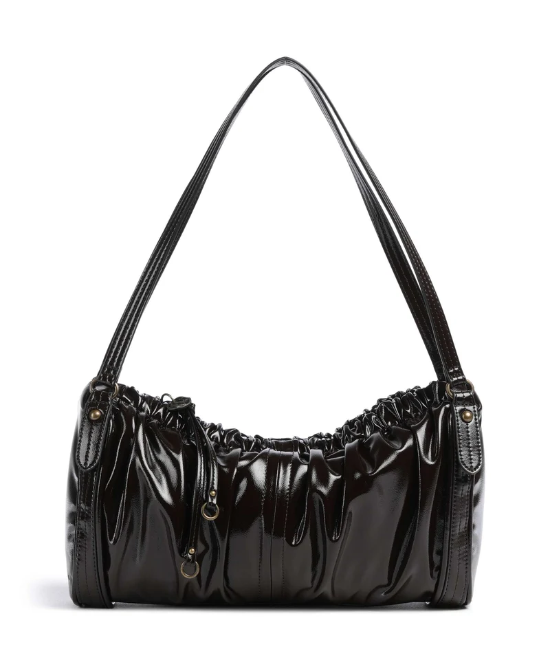 Liebeskind Faye Shiny M Sac porté épaule deep soil