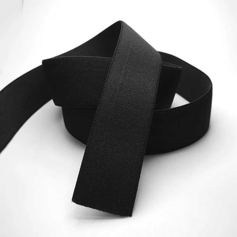 Élastique ferme pour ceinture | Noir | 38 mm
