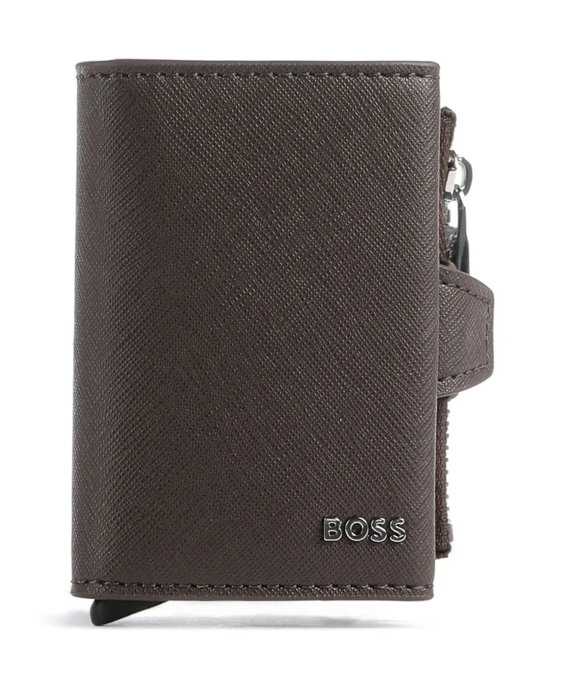 BOSS Northon Étui à cartes crédit dark brown