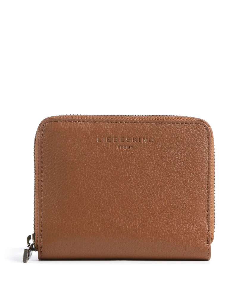 Liebeskind Conny Small Pebble M Portefeuille cognac