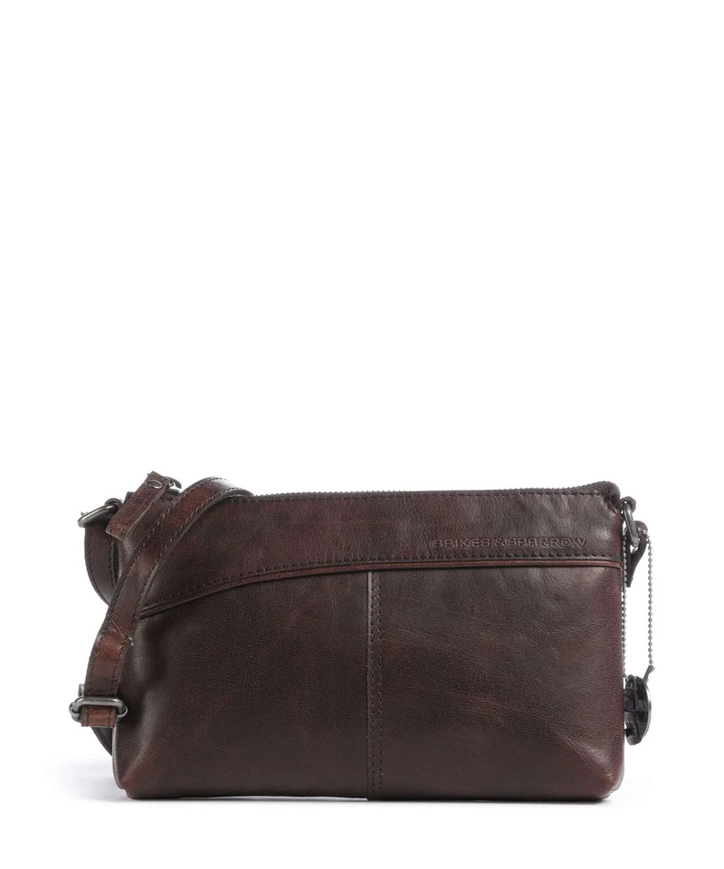 Spikes & Sparrow Bronco Merlin Sac bandoulière dark brown