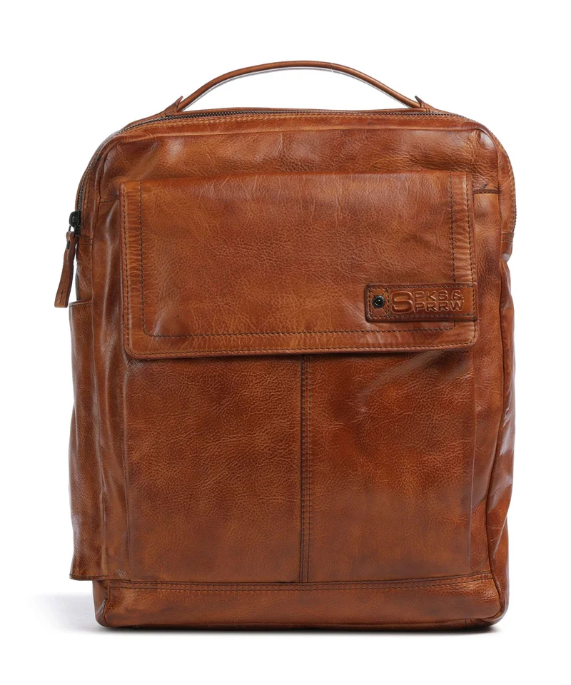 Spikes & Sparrow Apache Fred Sac à dos d'ordinateur brandy