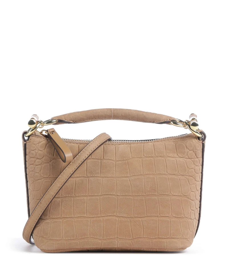 Lauren Ralph Lauren Blaike Mini Sac bandoulière camel