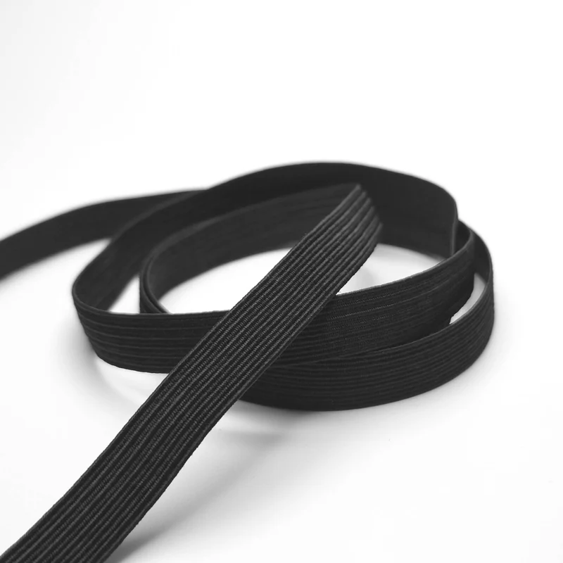 Élastique Tricoté | Noir | 12 mm