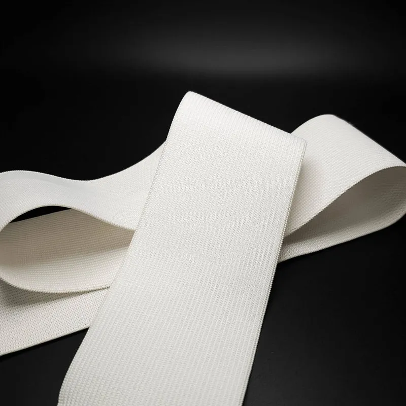 Élastique tricoté | 62 mm - 2 7/16" | Blanc