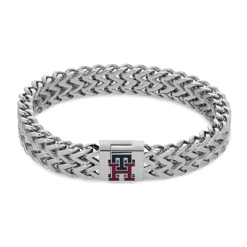 Tommy Hilfiger Monogram Bracelet Argent TJ2790462