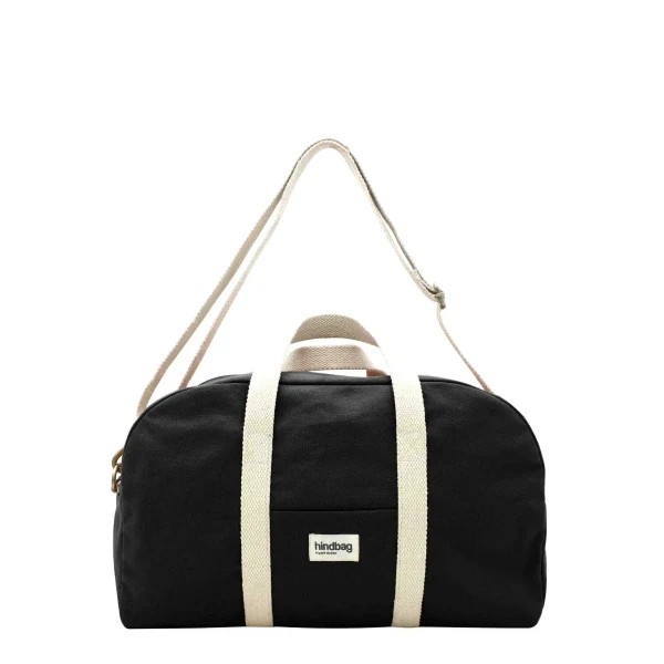 Sac bowling Noir en coton bio - Charlie