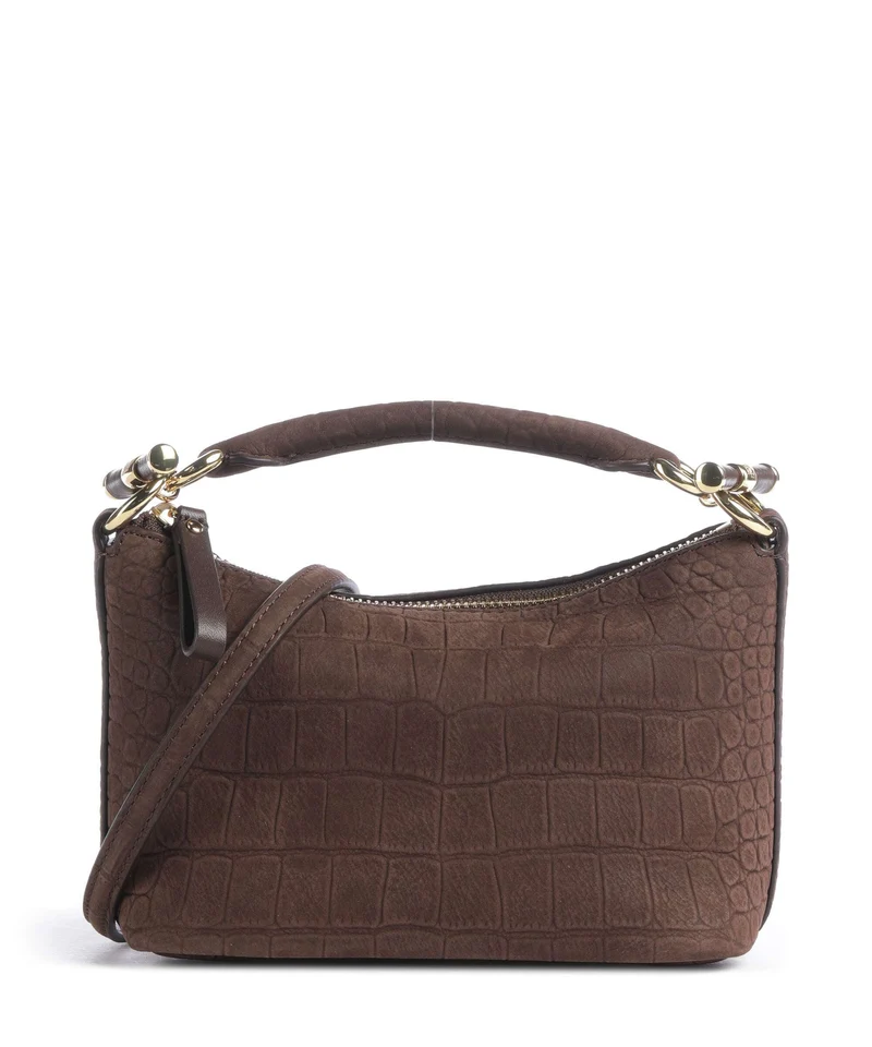 Lauren Ralph Lauren Blaike Mini Sac bandoulière chestnut brown