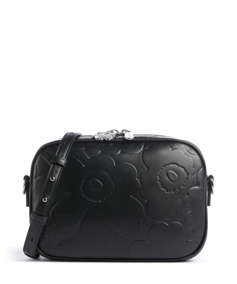 Marimekko Gratha Unikko Sac bandoulière black