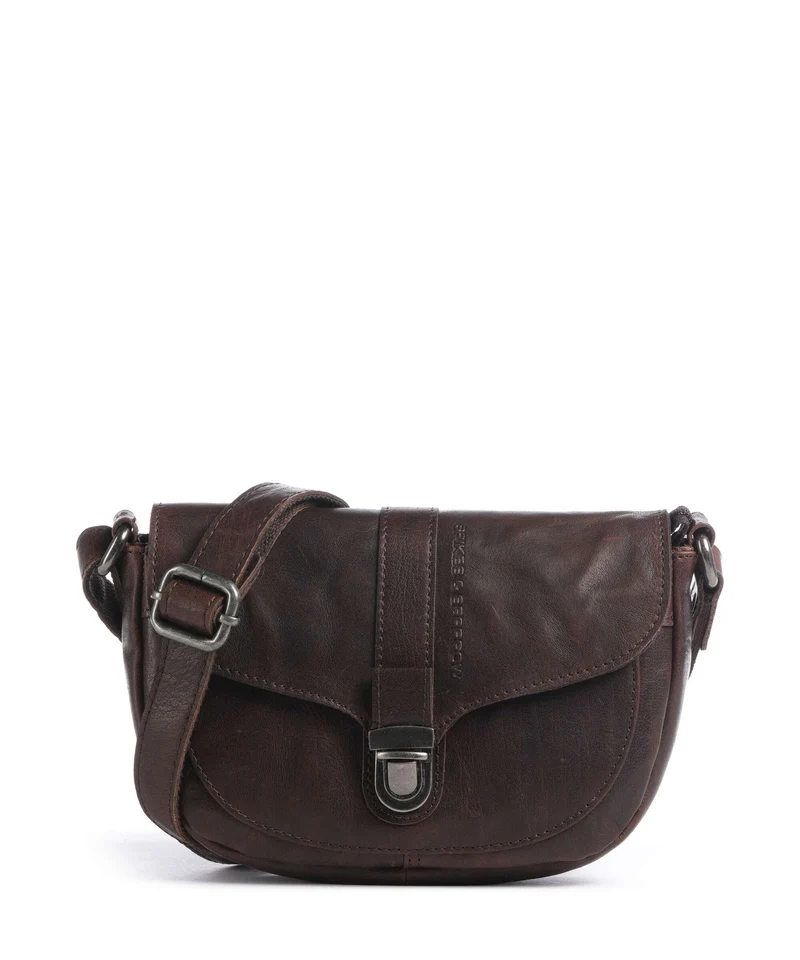 Spikes & Sparrow Bronco Iris Sac bandoulière dark brown