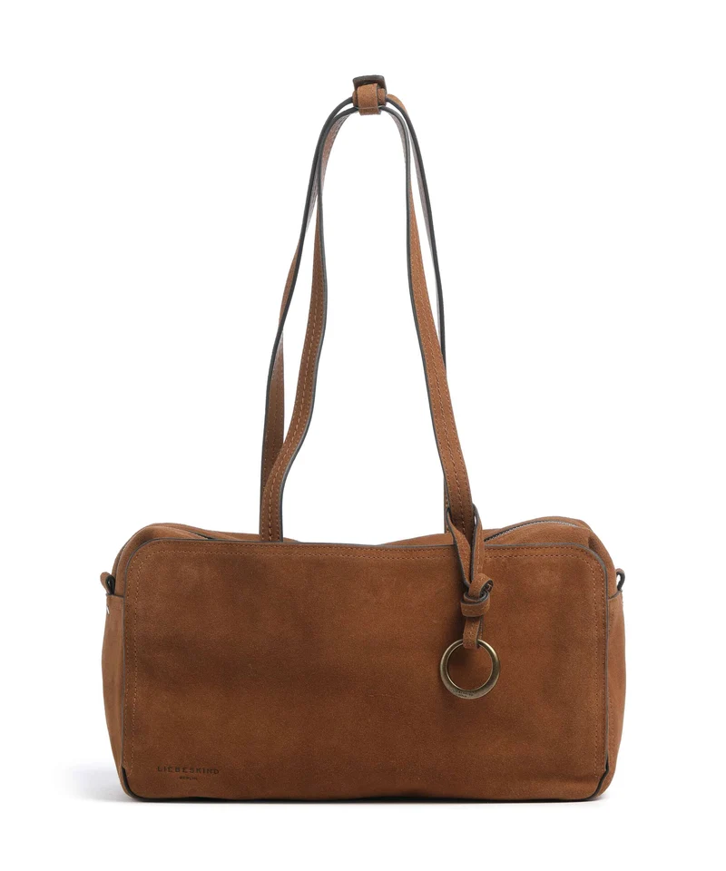 Liebeskind Clarice II Hydro Suede M Sac porté épaule brown
