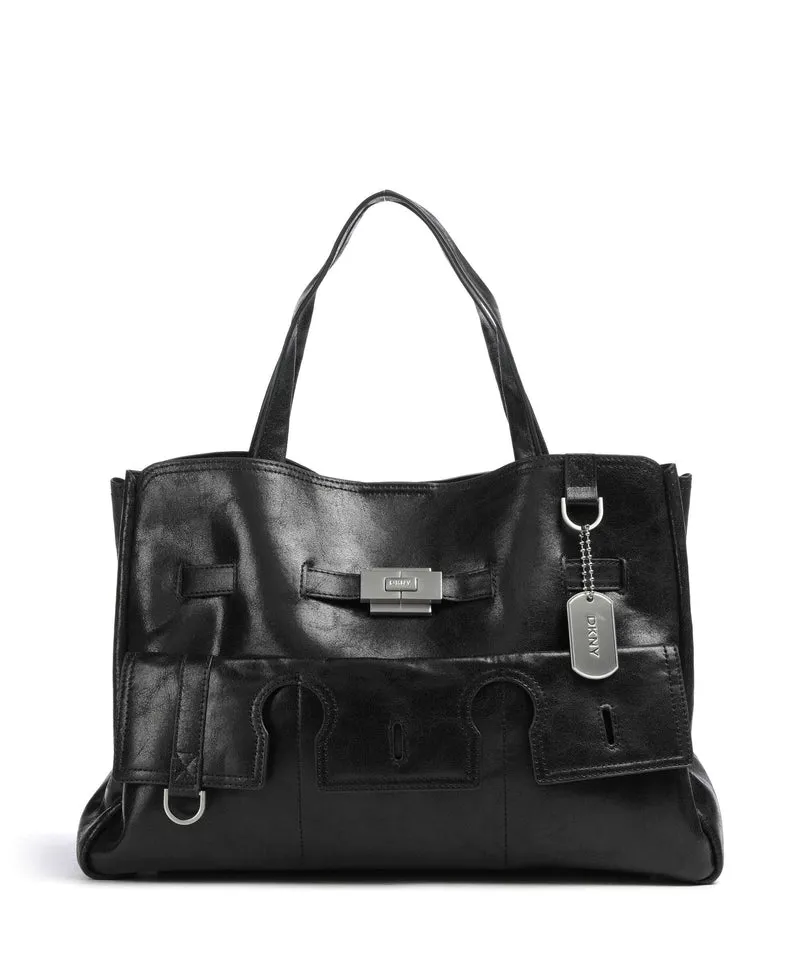 DKNY Bryar Large Sac à main black/silver