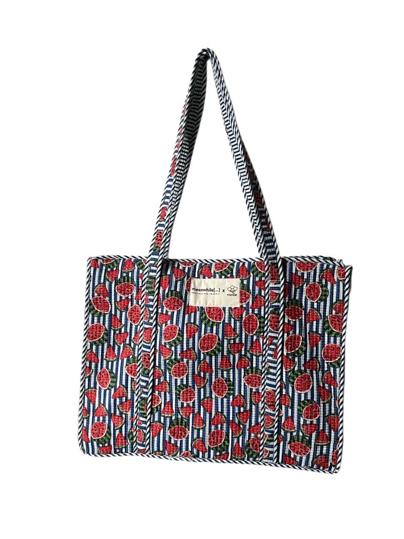 Tote bag pastèque - Manoë x Meanwhile Boutique (édition limitée)