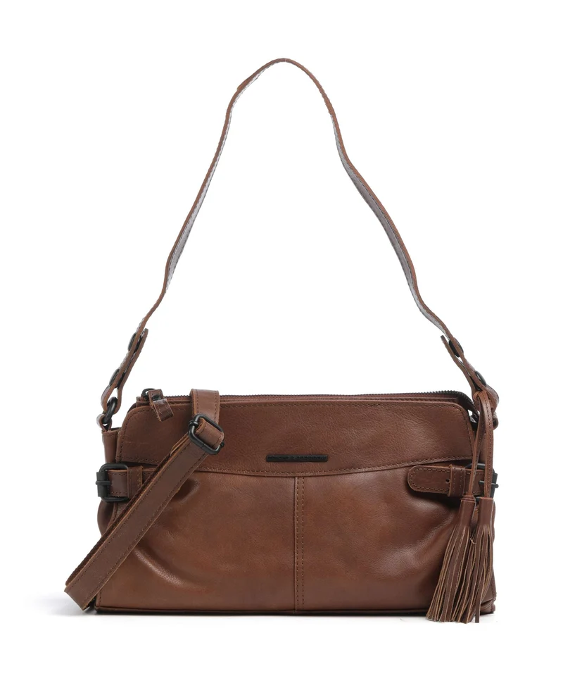 Spikes & Sparrow Hudson Madelon Sac porté épaule brandy