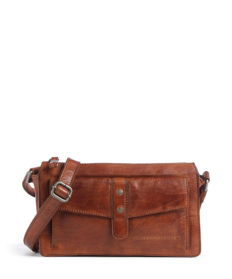 Spikes & Sparrow Apache Maida Sac bandoulière brandy