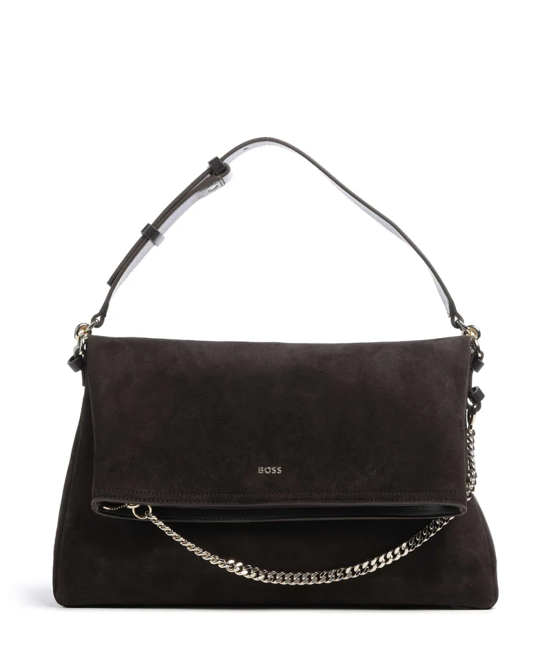 BOSS Yelena Sac porté épaule dark brown