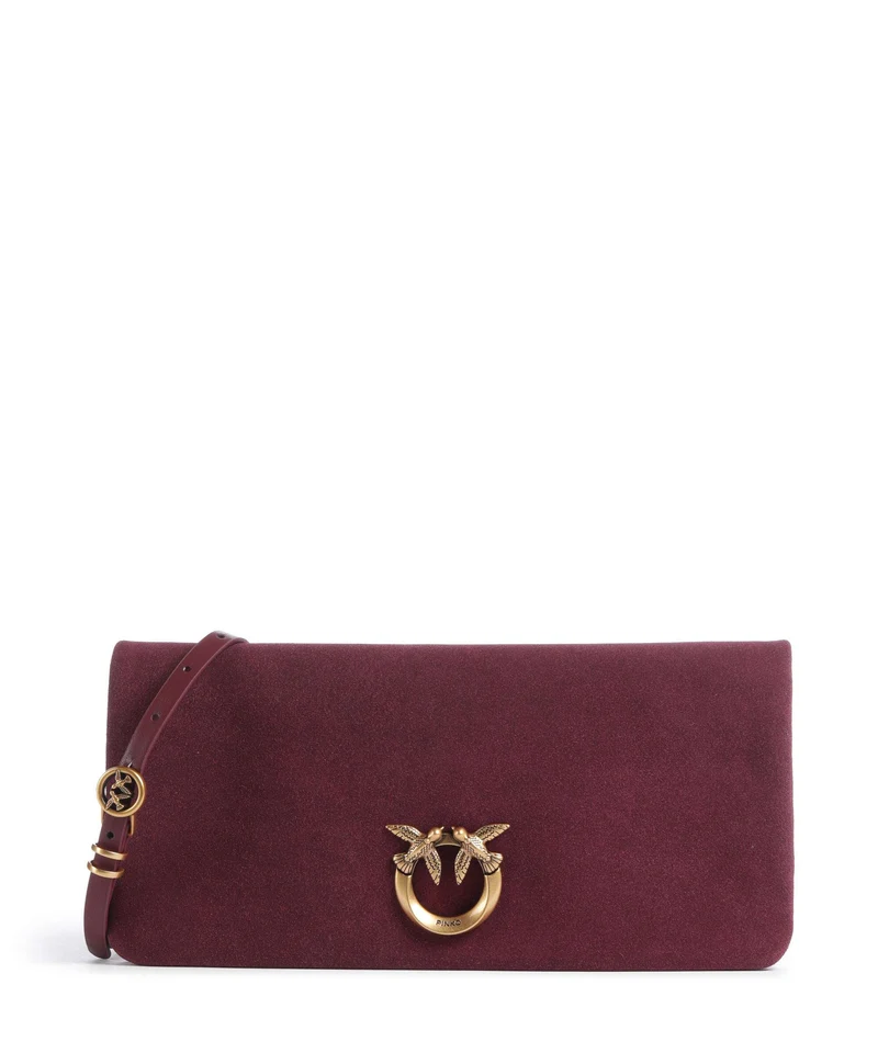 Pinko Click Soft Horizontal Classic Sac bandoulière ribes intenso/antique gold